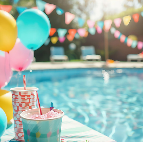 Pool Party Setup