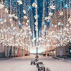 Artificial snowflakes 