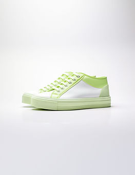 Green White Sneakers