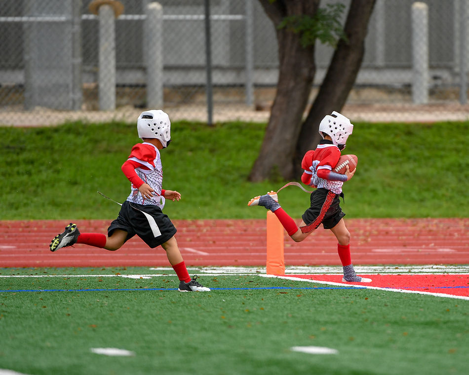 Flag Football Touchdown