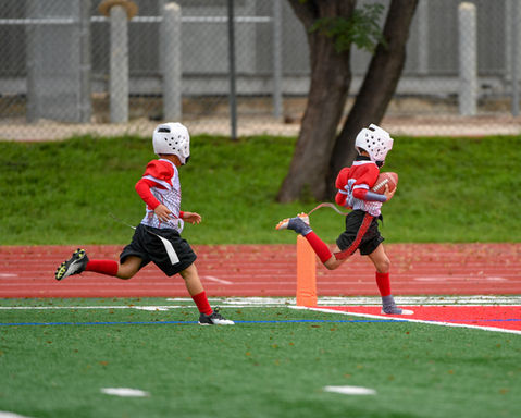 Flag Football Touchdown