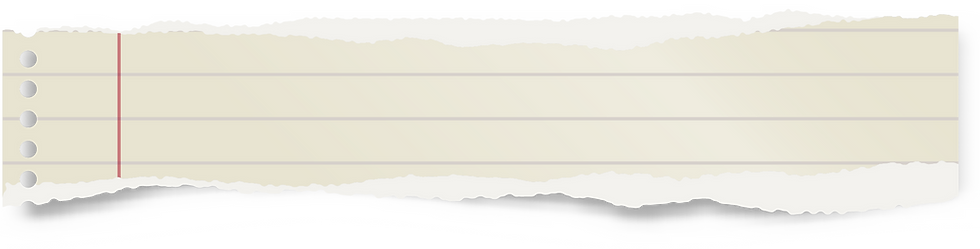 Torn Notebook Paper