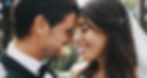 Wedding Couple Smiling