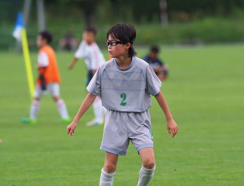 Jeune joueur de football