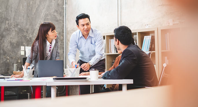 reunión de negocios