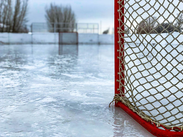 Patinoire de hockey sur glace