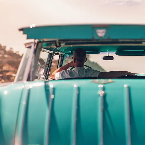 Man in Car