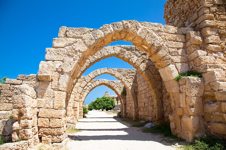 Ruinas de la arquitectura antigua