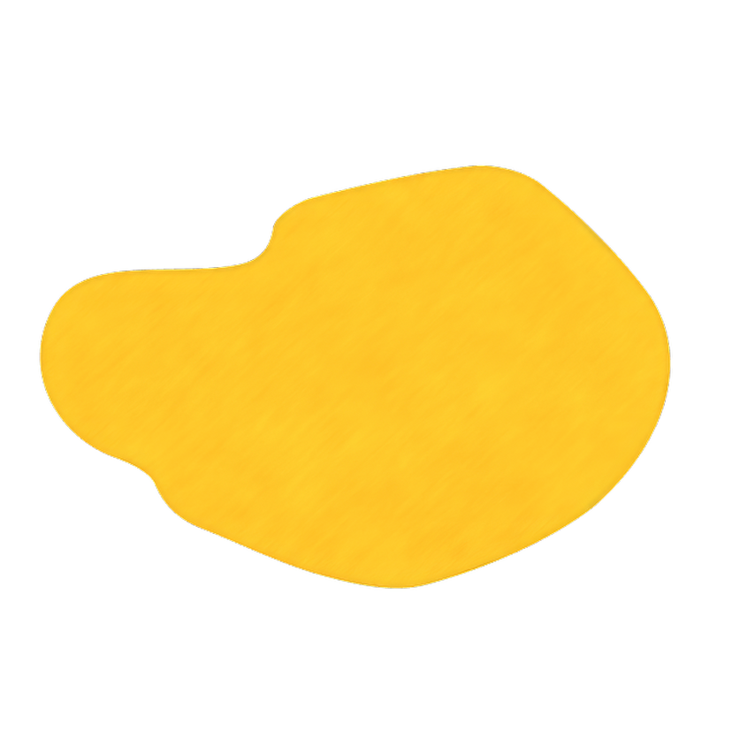 Yellow Abstract Shape