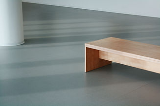 Minimalist Wooden Bench