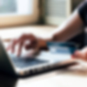 Entering credit card details