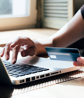 Saisie des données de la carte de crédit