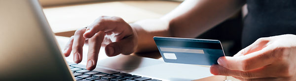 Entering credit card details