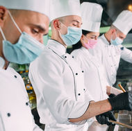 Chefs Preparing Food