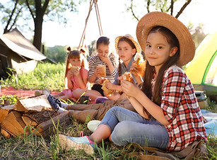 Children Enjoying Camp
