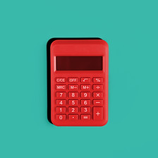 Red Calculator