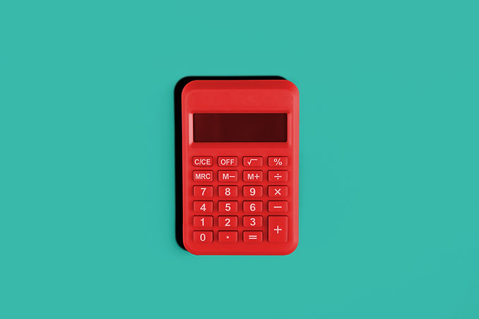 Red Calculator