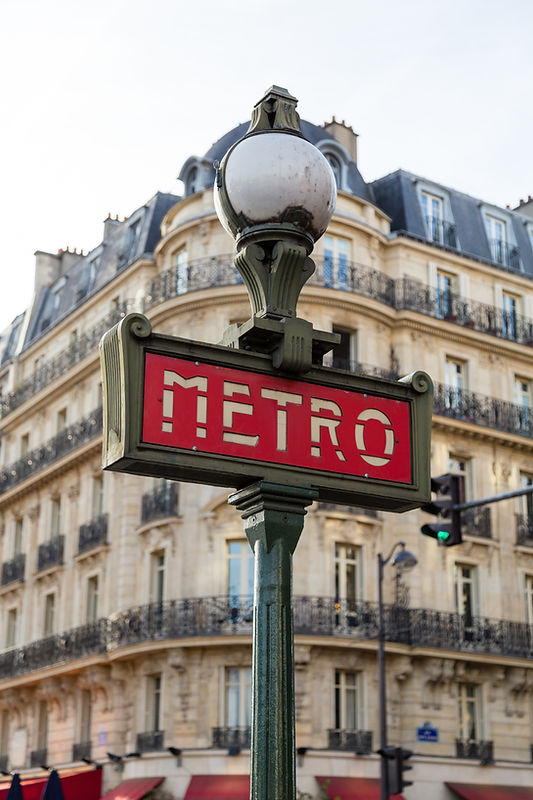Arrêt de métro