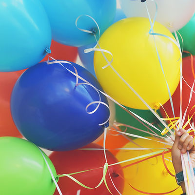 Ballons colorés
