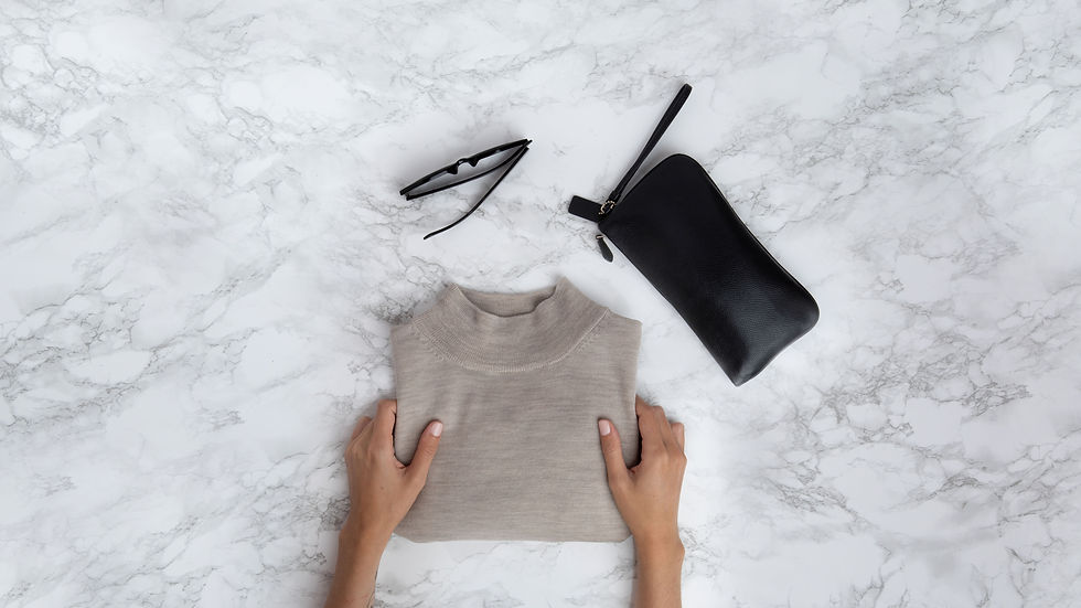 Folded Sweater Setup