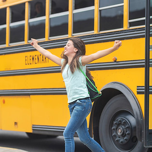 Glücklicher Teenager