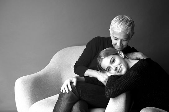 Ternura entre mãe e filha