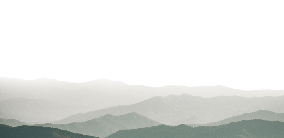 Minimalistische Bergschichten