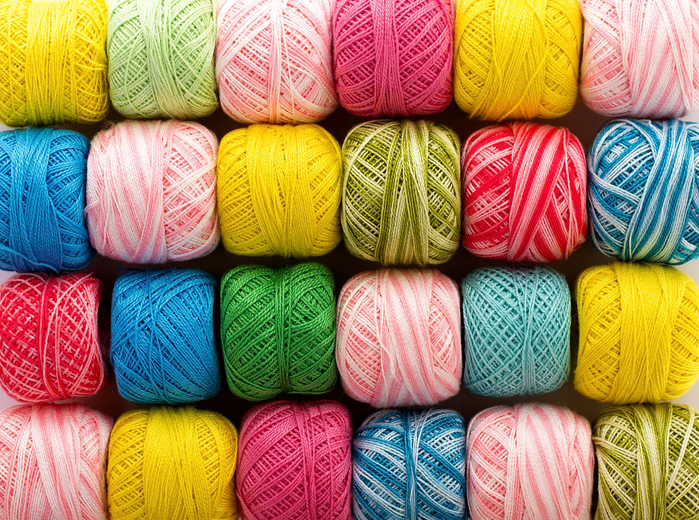 Colorful Yarn Balls