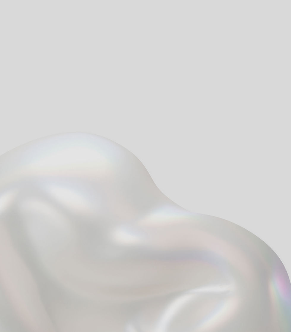 Objet abstrait ondulé