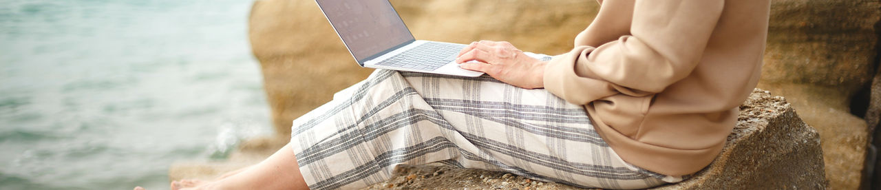 Working at the Beach