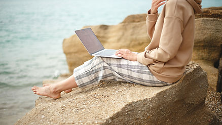 Working at the Beach