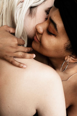 Young Couple Hugging