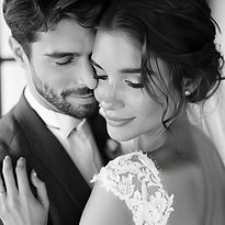 Wedding Couple Close-Up