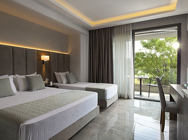 Modernes Hotelzimmer