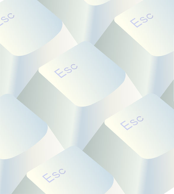 Keyboard Esc Key Pattern