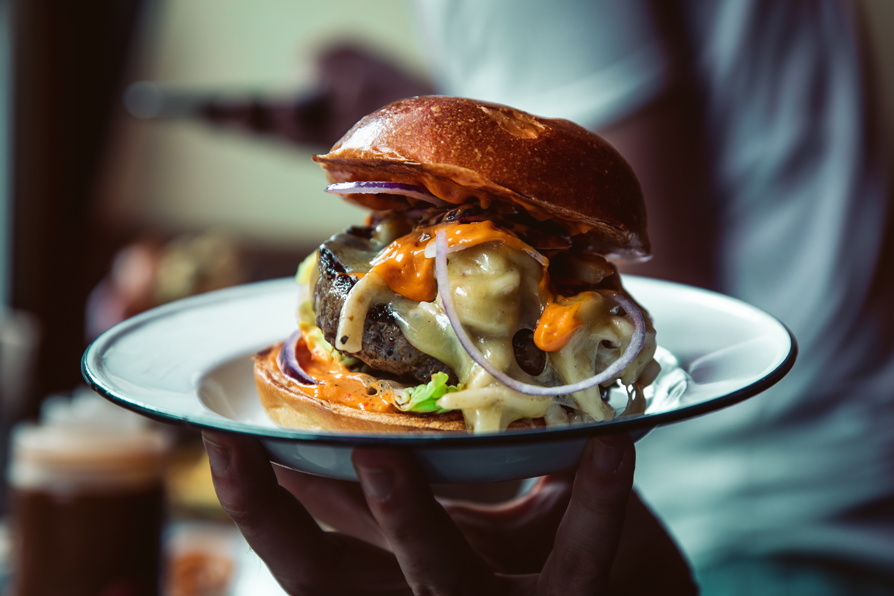 Arranged Food and Objects