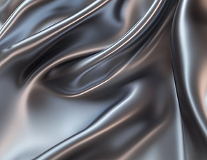 Silver Satin Fabric