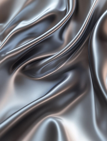 Tissu métallique soyeux