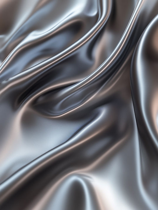 Tissu métallique soyeux