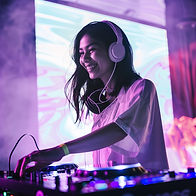 DJ actuando en directo