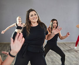 Cours de danse en groupe