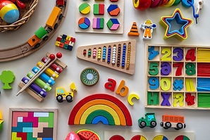 Buntes Spielzeug