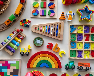 Jouets colorés