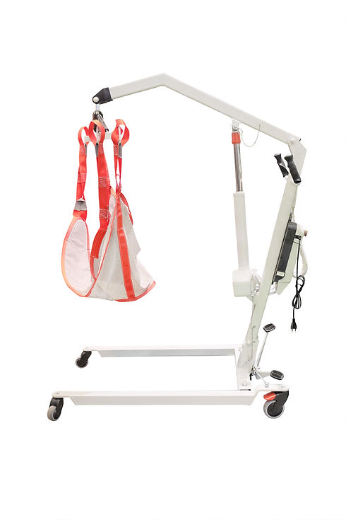Lift for handicapped electric isolated under the white background