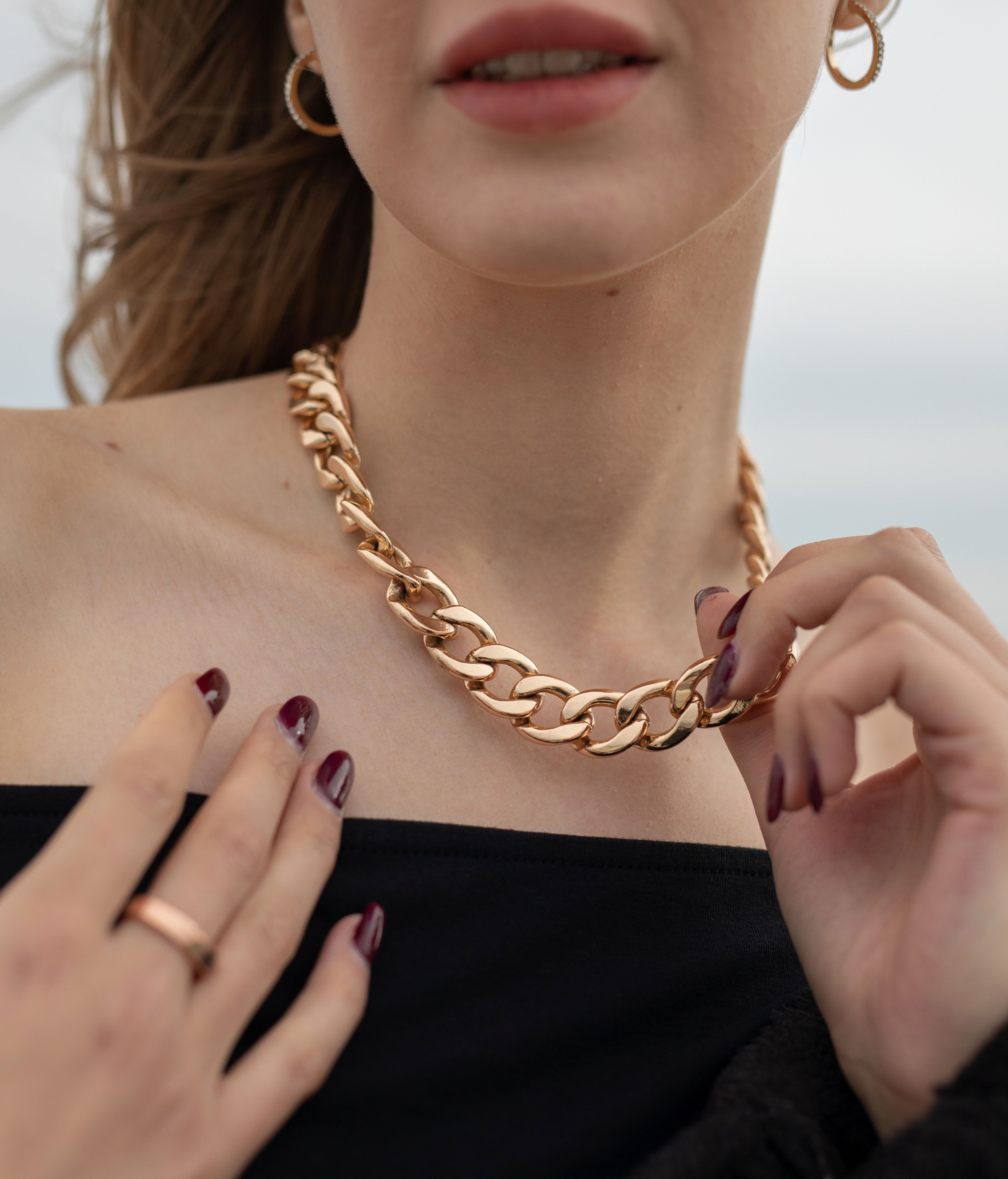 Cool Touch Chain Necklace