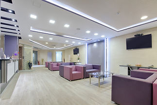 Spacious waiting room