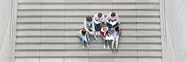 People Sitting Together
