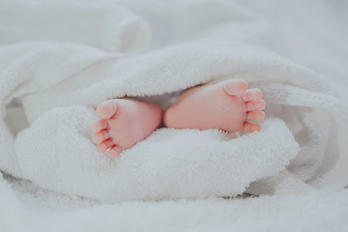 Baby Feet Wrapped