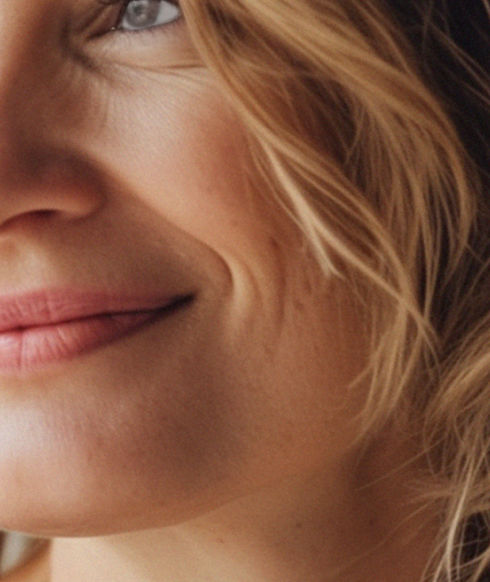 Retrato de mujer sonriente