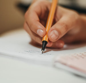 Scrivere con la penna